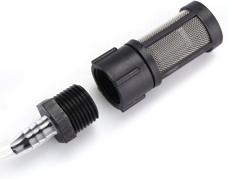 woobles Venturi Fertilizer Injector, Garden Irrigation Device Kit G3/4 Fertilizer Injector + Switch + Filter + Water Tube - Image 2